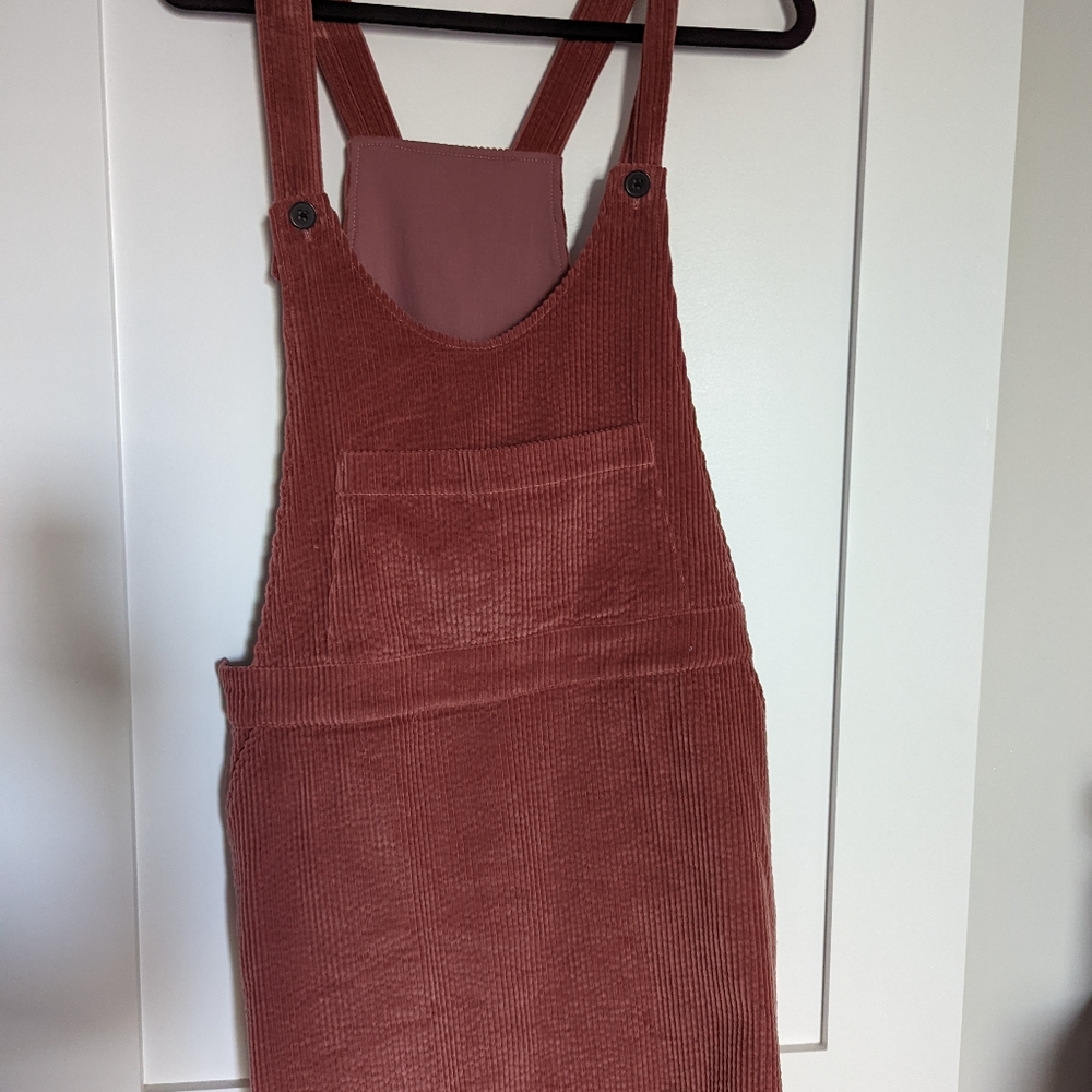 Frank and Oak corduroy pinafore
